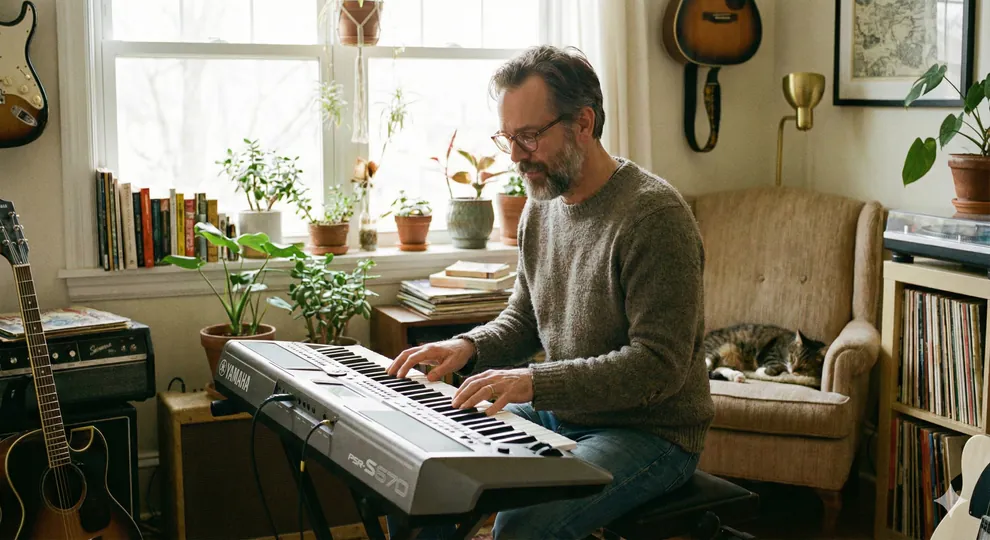 Hobbyist keyboard player