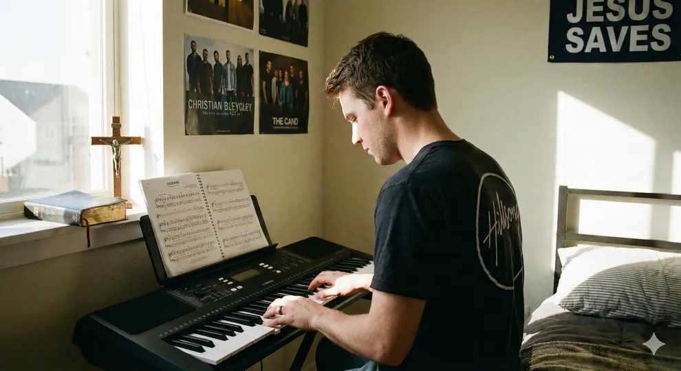 Beginner keyboard player